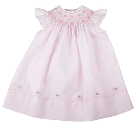 Feltman Brothers Pink Hand Smocked Baby Girls Infant Bishop Dress 12 18 24 Months 12 Months Feltman Brothers Pink Hand Smocked Baby Girls Infant Bishop Dress 12 18 24 Months 12 Months