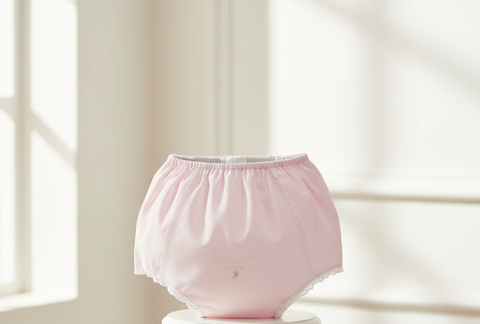 Feltman Brothers Baby Girls Pink Lace Diaper Cover Bloomers Size 0 3 Newborn