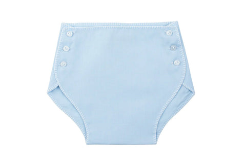 Feltman Brothers Baby Boys Blue Button Diaper Cover Size 0 3 Newborn