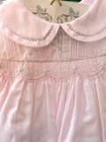 Feltman Brothers Baby Girls Pink Heirloom Lace Pintuck Dress Newborn
