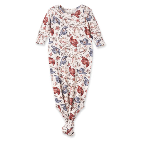 Wildflower Rodeo Cowgirl Gown - Bamboo Newborn Layette