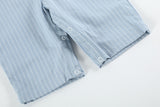 Light Blue Puppy Smocked Longall