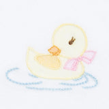 Magnolia Baby Girls Soft Pima Cotton White Pink Duck Little Waddlers Gown Newborn