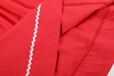 Red Santa Sleigh Bishop Dress
