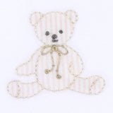 Magnolia Baby Soft Pima Cotton My Teddy Unisex Converter Gown in Oatmeal Newborn