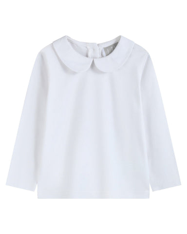 White Collared Shirt